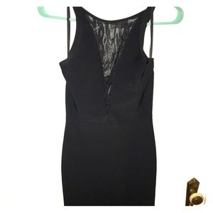 Black BCBG cocktail dress